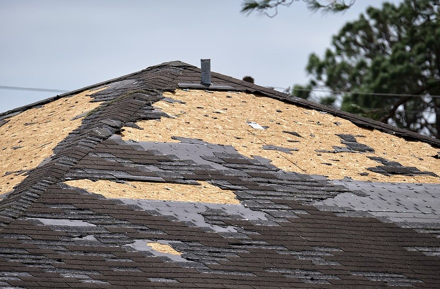 storm damages your roof in Bel Air